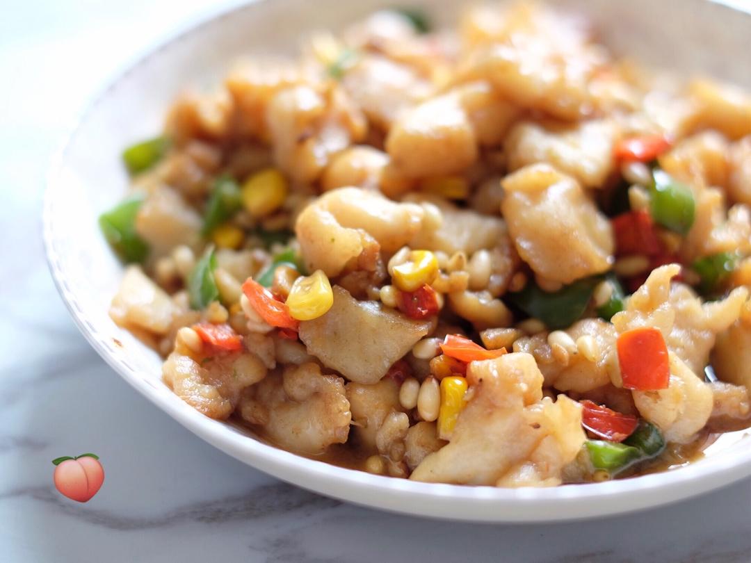 桃乐莉做的松仁鱼米