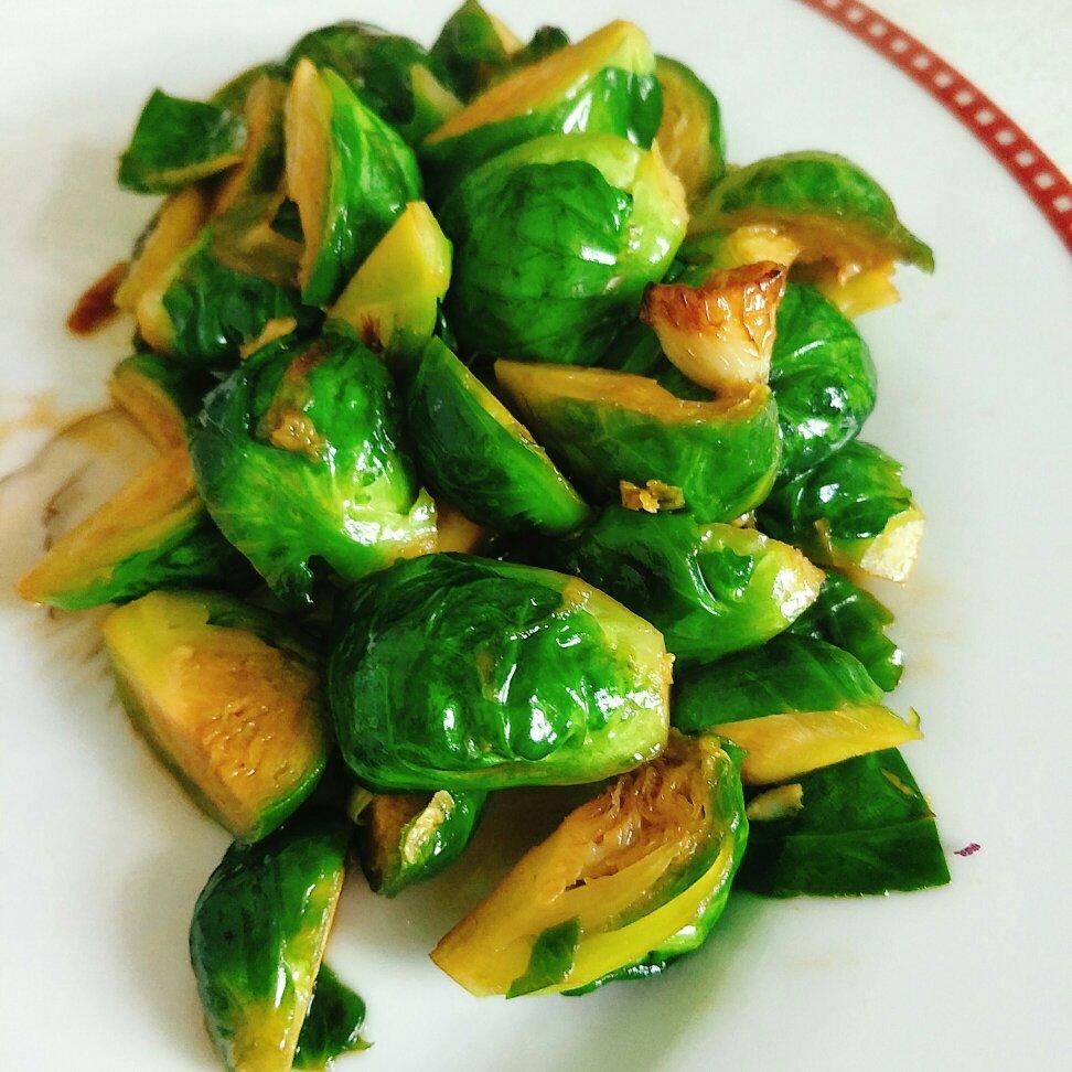 Brussels sprouts 蚝油甘蓝