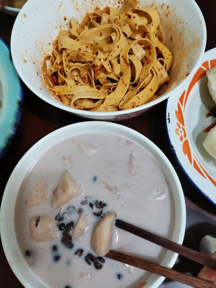 红豆芋头糖水