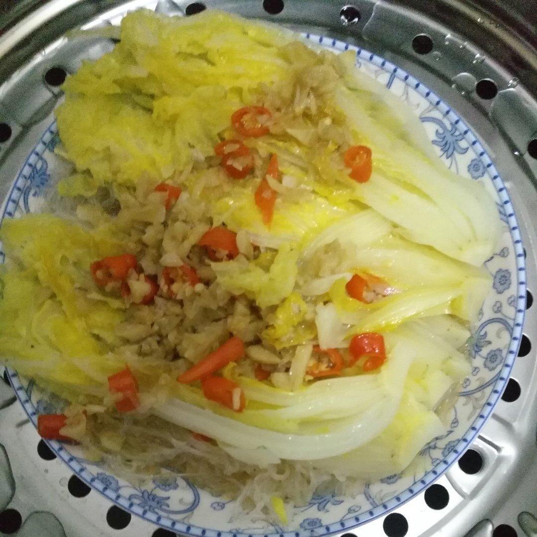 蒜蓉粉丝蒸娃娃菜