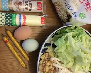 桂冠沙拉酱食谱---大阪烧的做法 步骤1