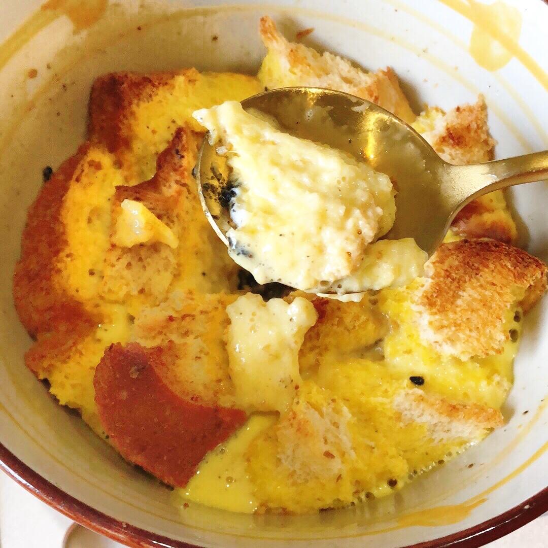 烤吐司布丁低脂快手版