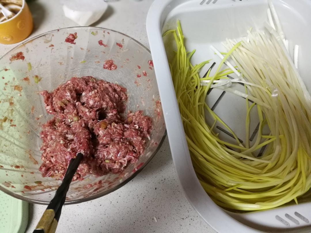 牛肉韭黄饺子馅