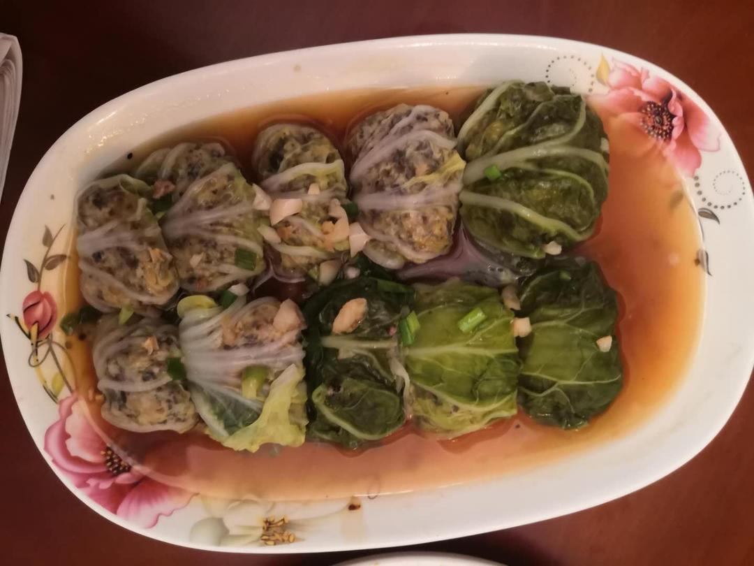 肉酿白菜卷