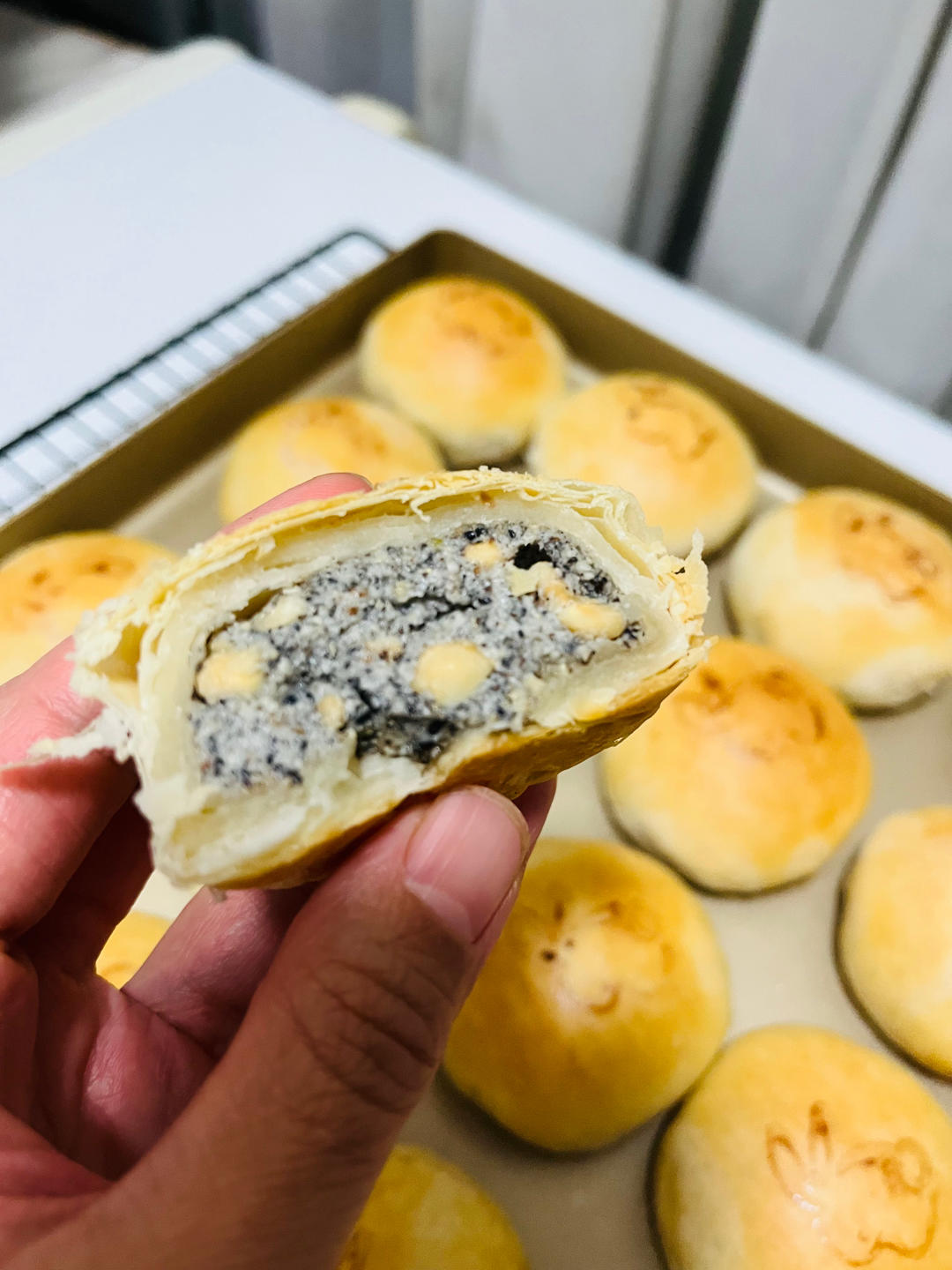 椒盐月饼 月饼 传统苏式月饼