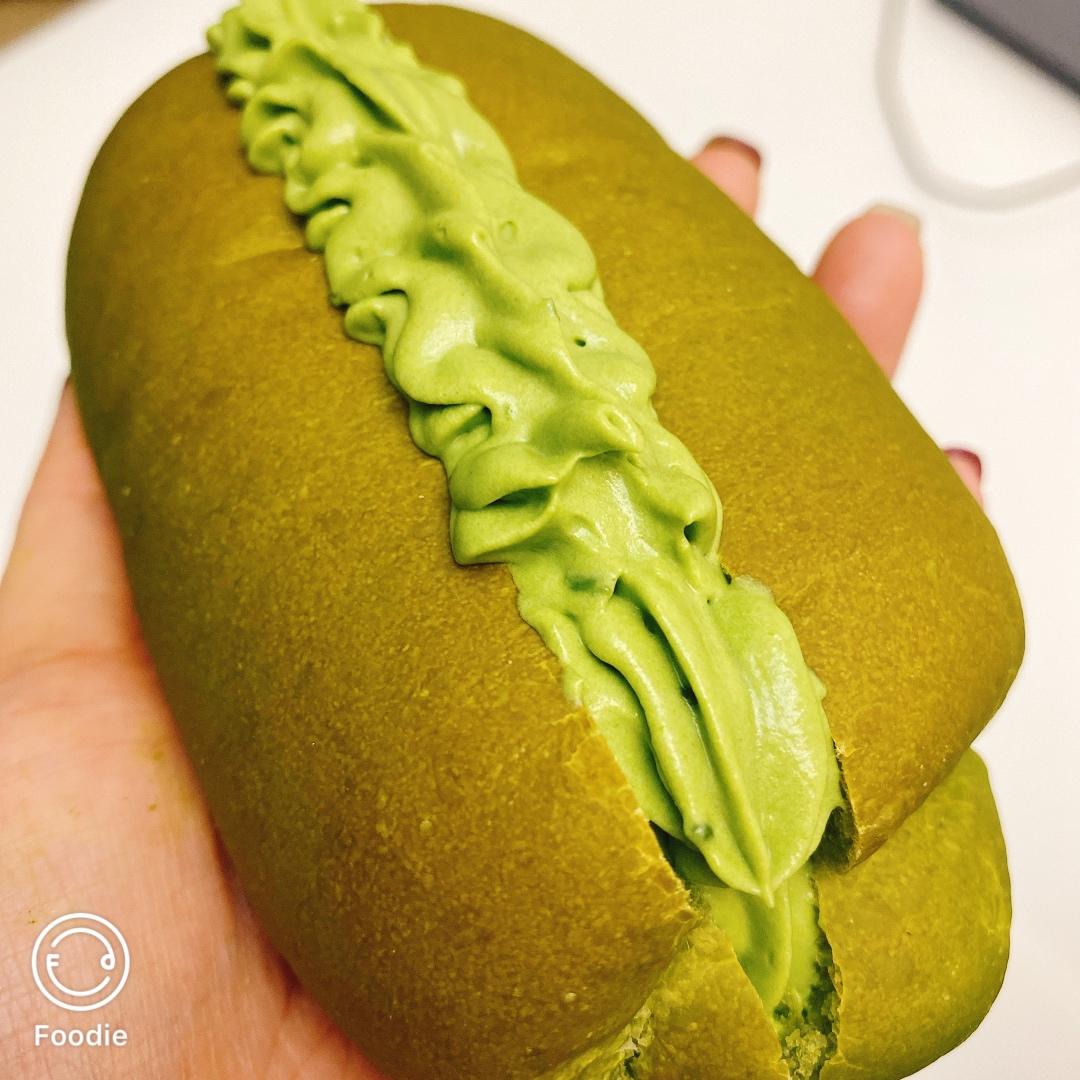 抹茶冰心小面包