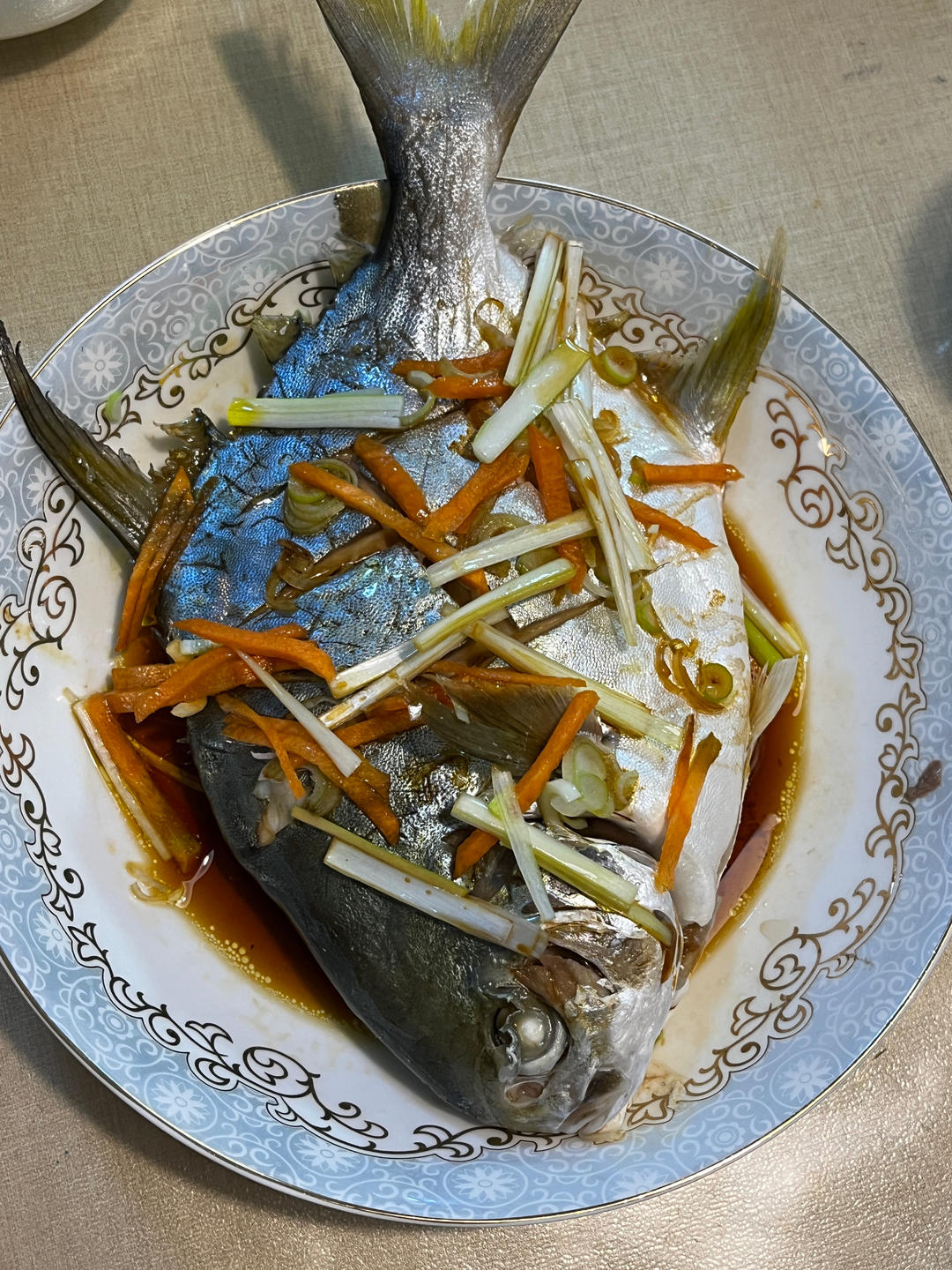 零失败的清蒸金鲳鱼！