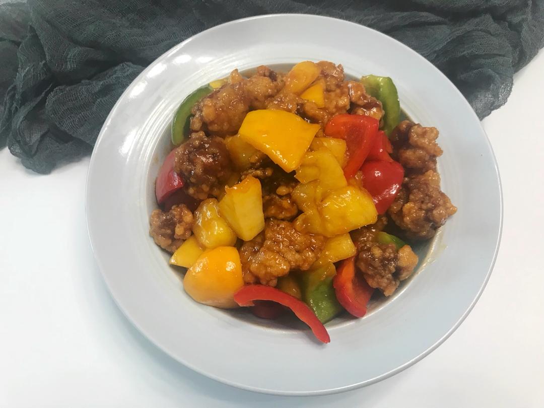 超好吃的菠萝咕噜肉