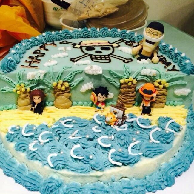 海贼王蛋糕的做法