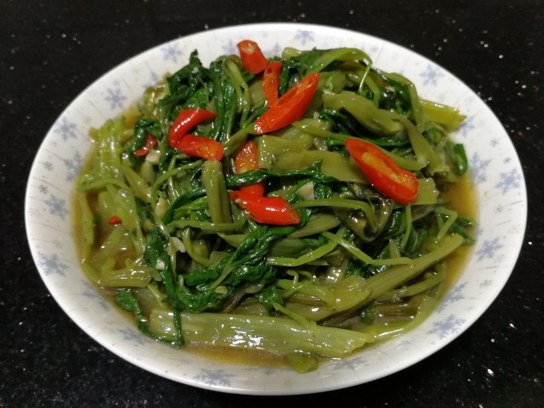 【曼食慢语】虾酱空心菜