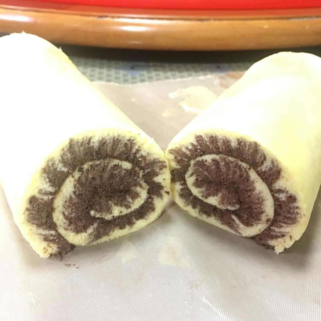 可可旋风蛋糕卷（视频）