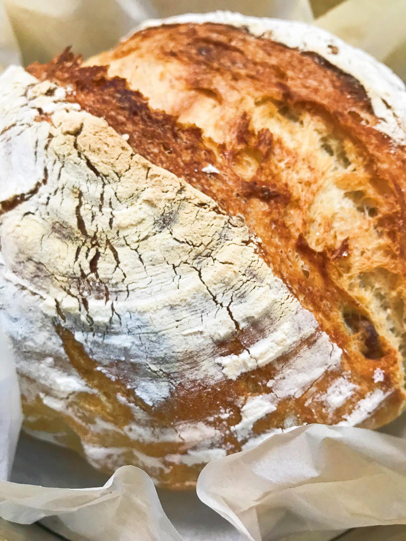 铸铁锅烤欧包【北鼎铸铁珐琅锅食谱】