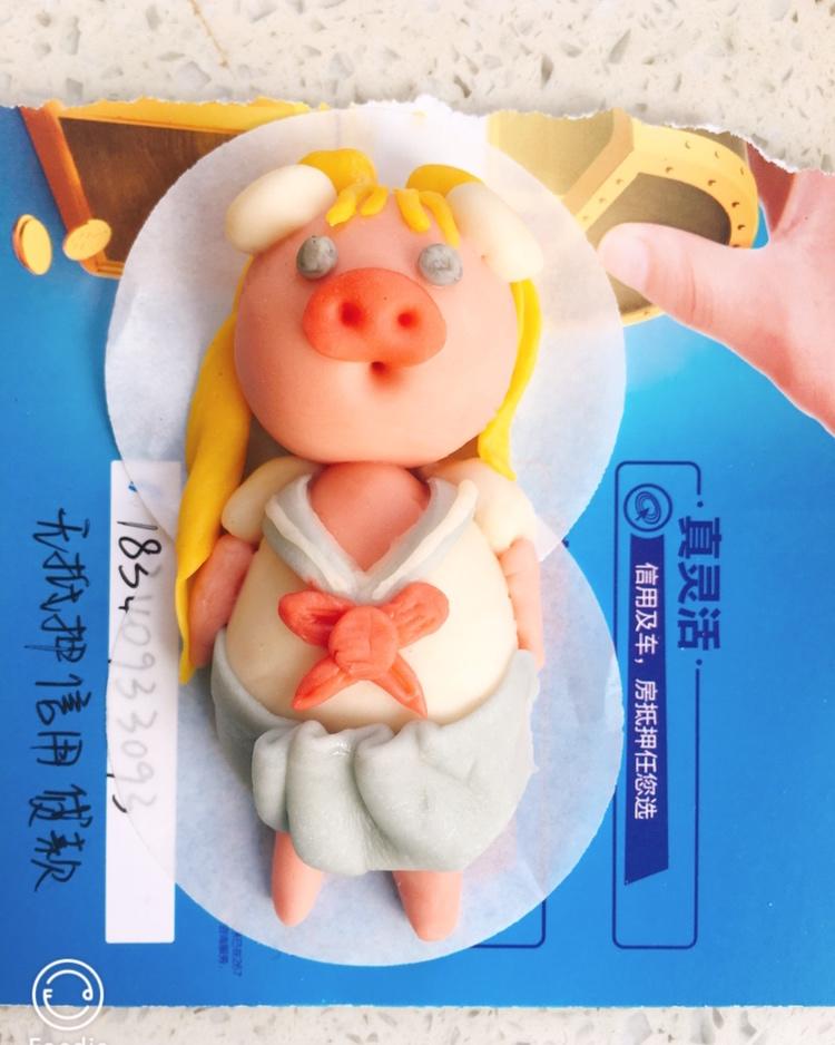 美少女战士 卡通造型馒头