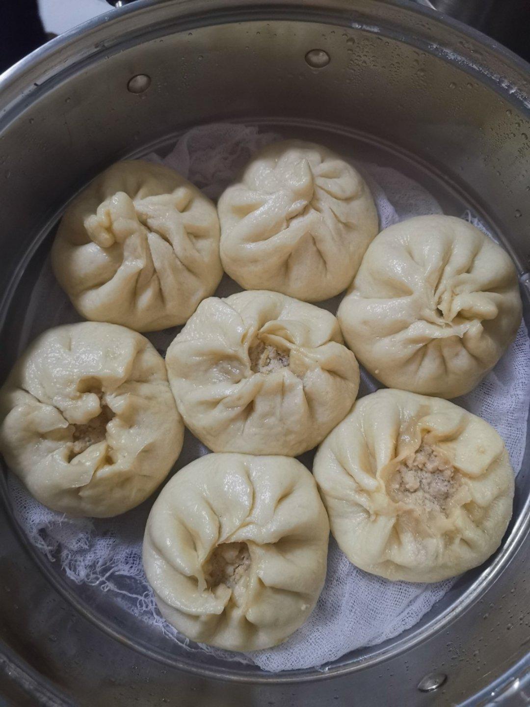 好吃多汁的肉包子肉馒头【步骤超详细】