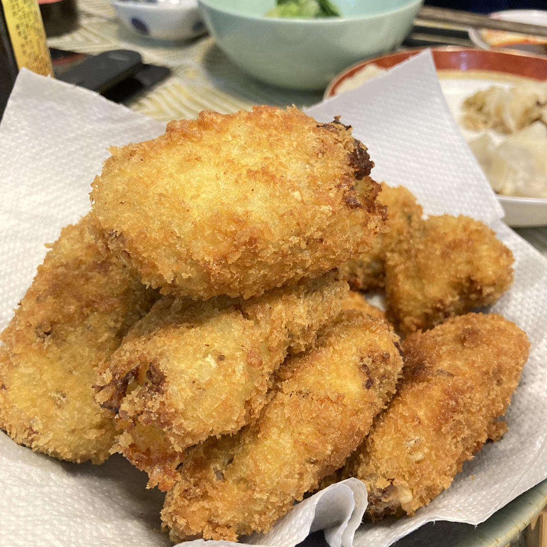 【牛肉可乐饼】刚出锅 酥香掉渣！