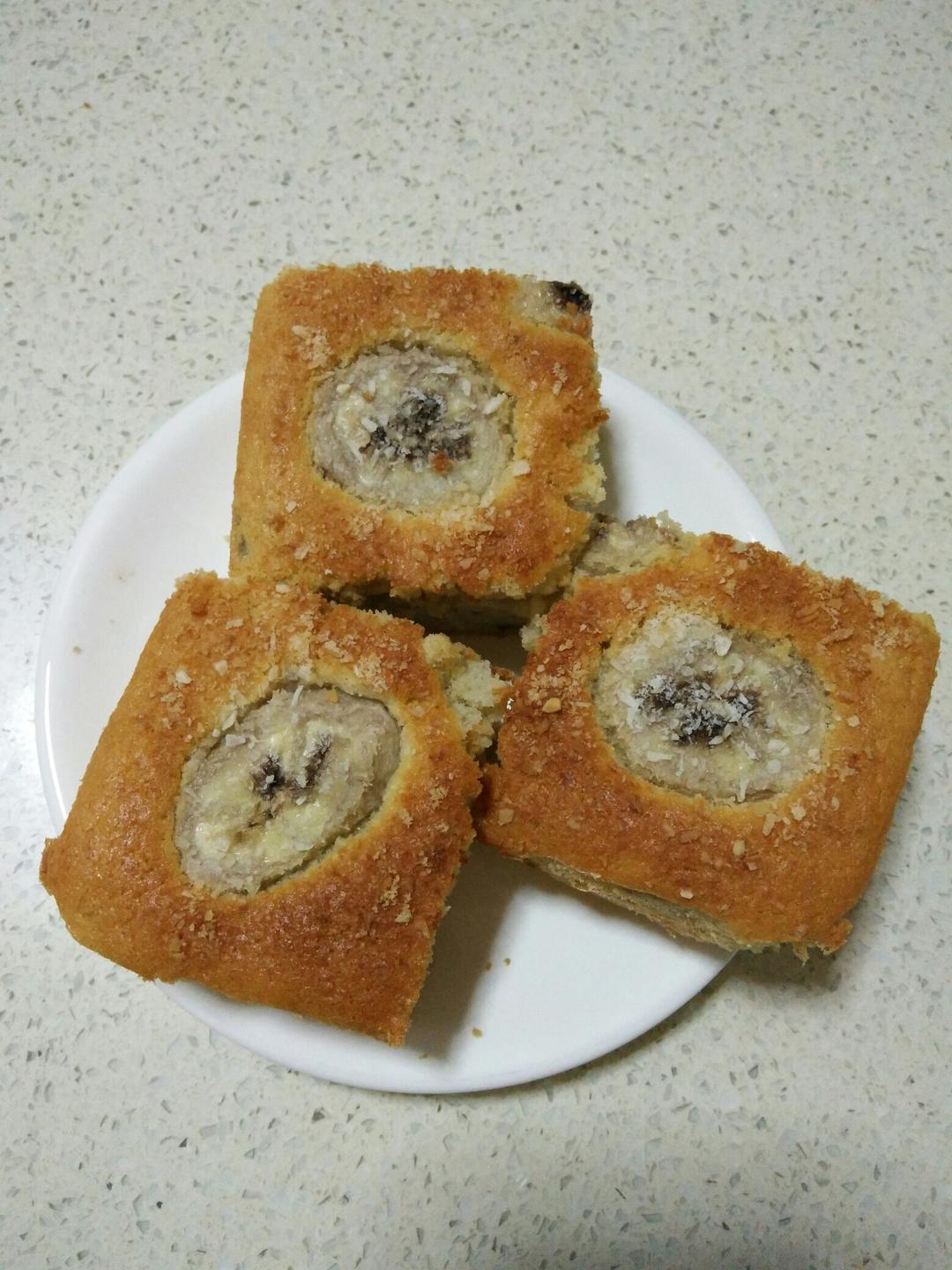 香蕉椰蓉蛋糕