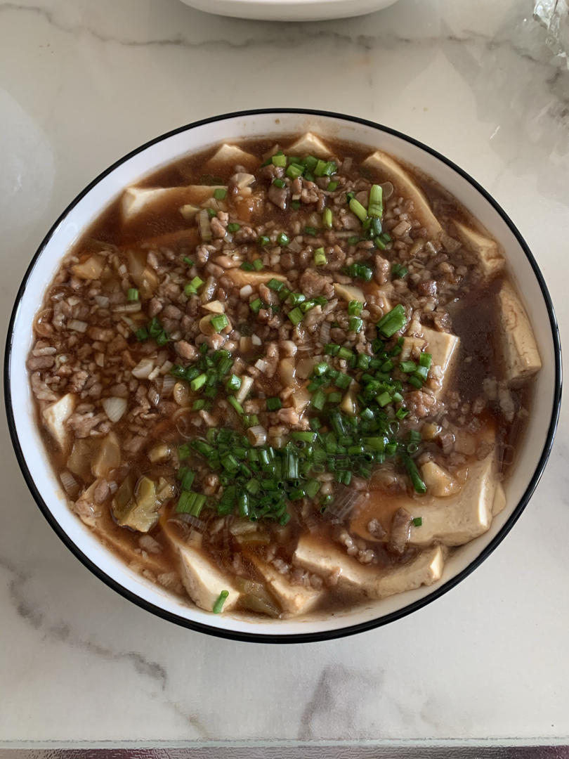 肉末蒸豆腐