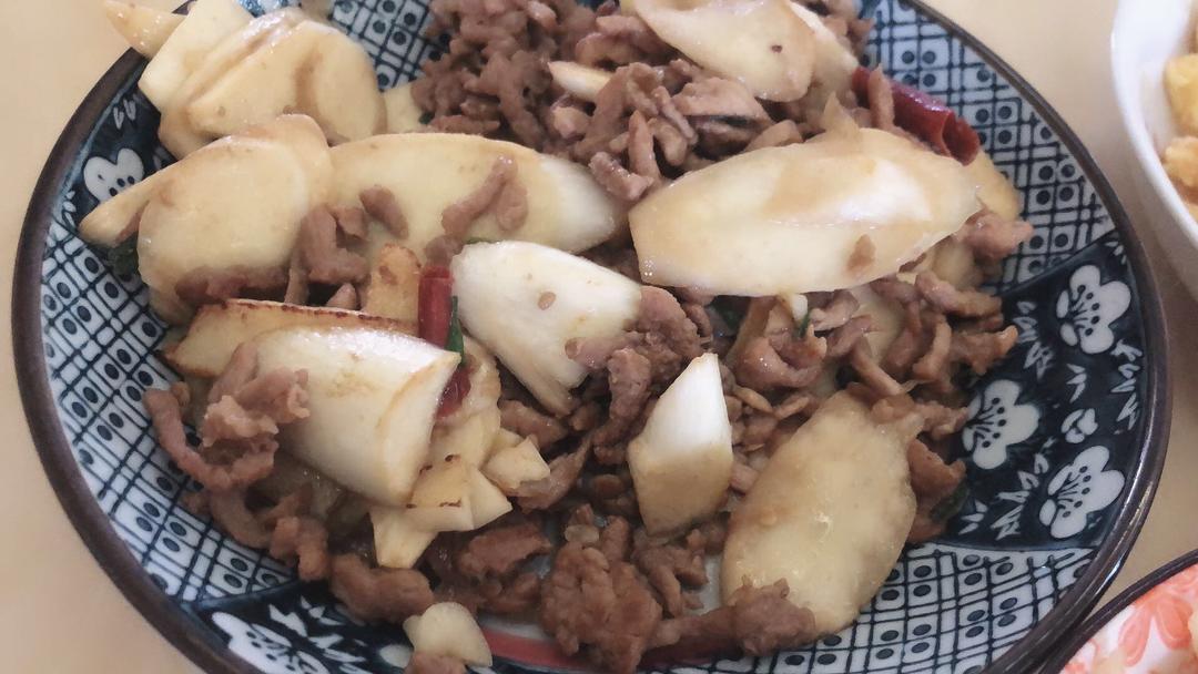 茭白炒肉
