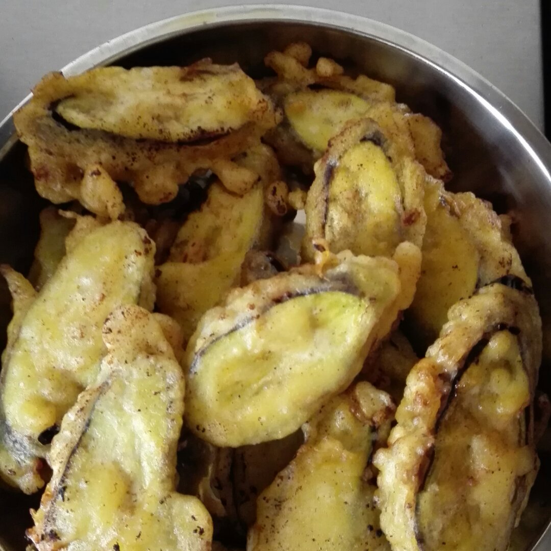 香炸茄盒-家乡的味道 Stuffed Fried Eggplant with Pork