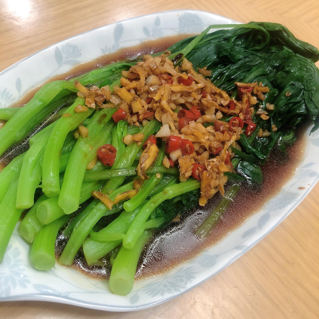 白灼菜心
