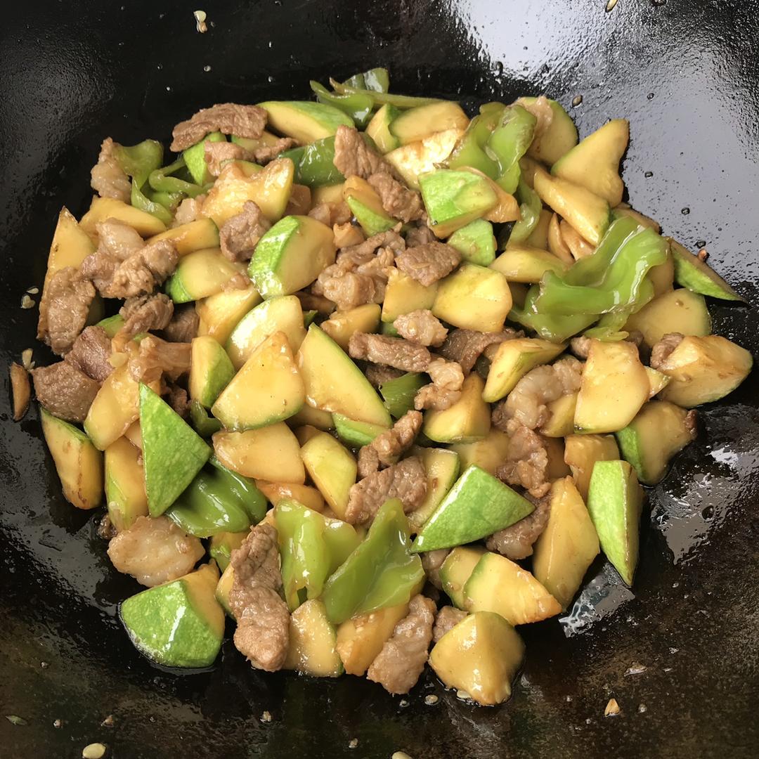 角瓜炒肉