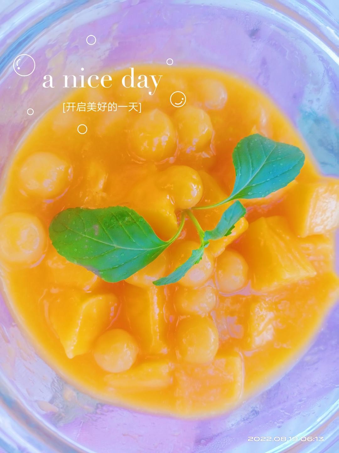 芒果甜品的做法