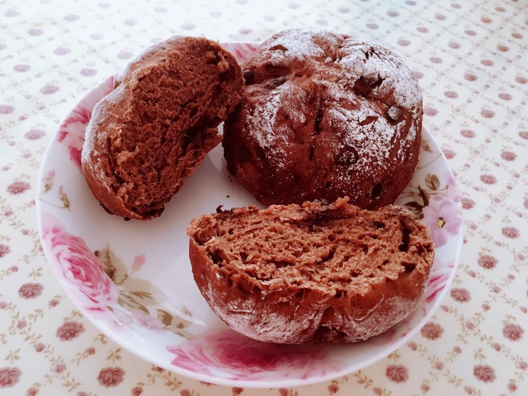 香蕉巧克力软欧