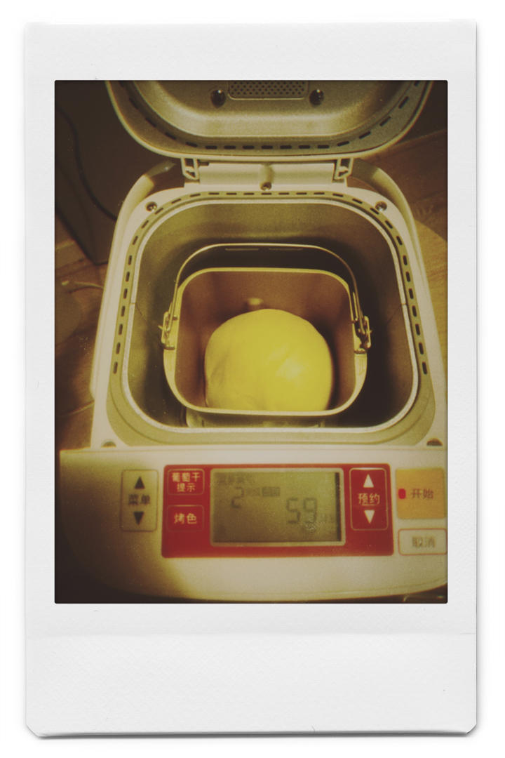 面包机做北海道吐司