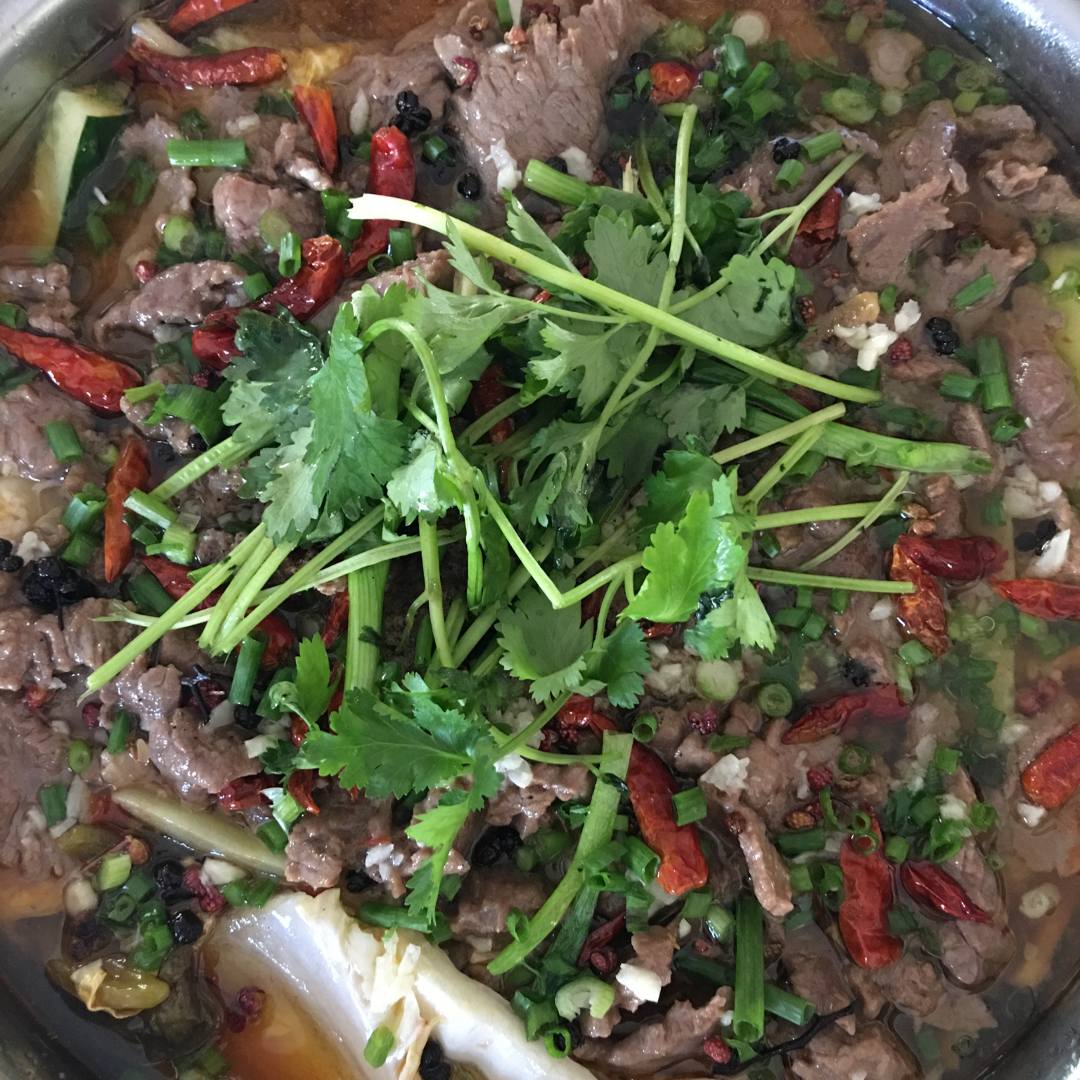 水煮牛肉