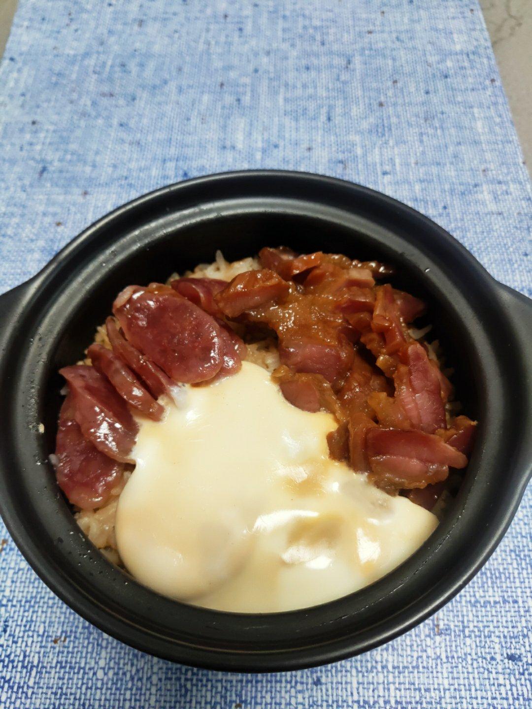 香肠煲仔饭