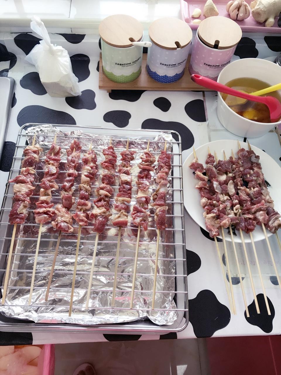 烤箱版新疆羊肉串