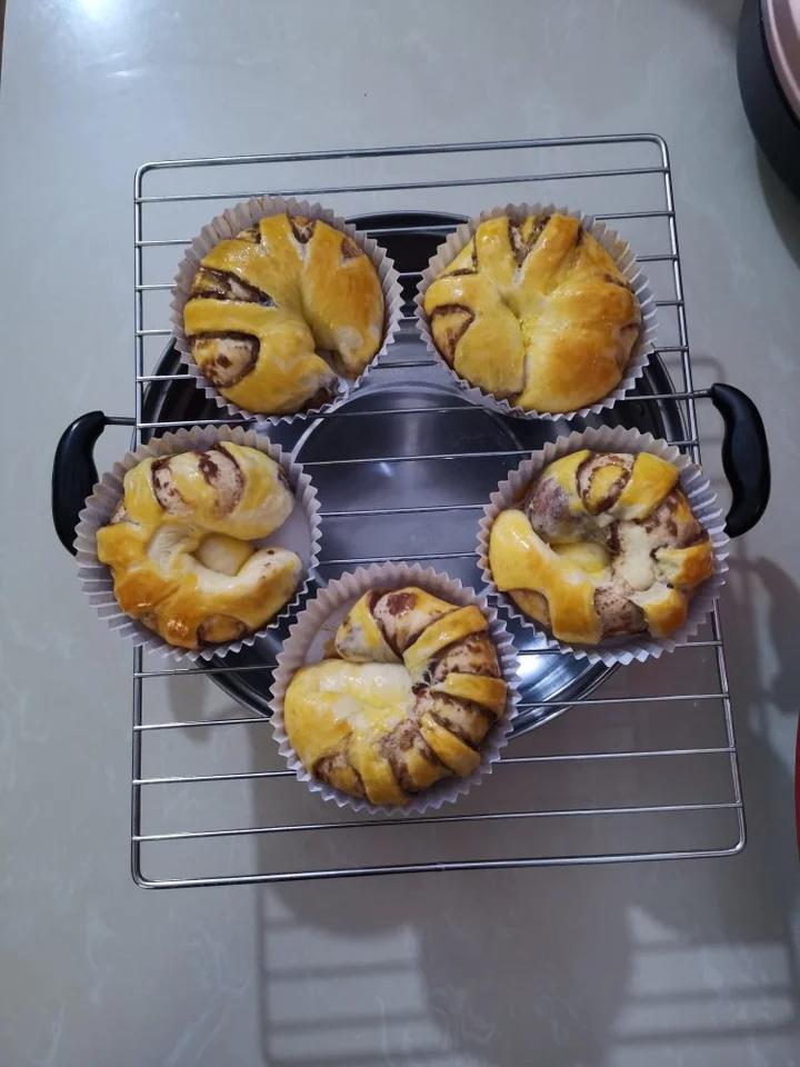 红豆沙面包卷（三能汉堡模具）