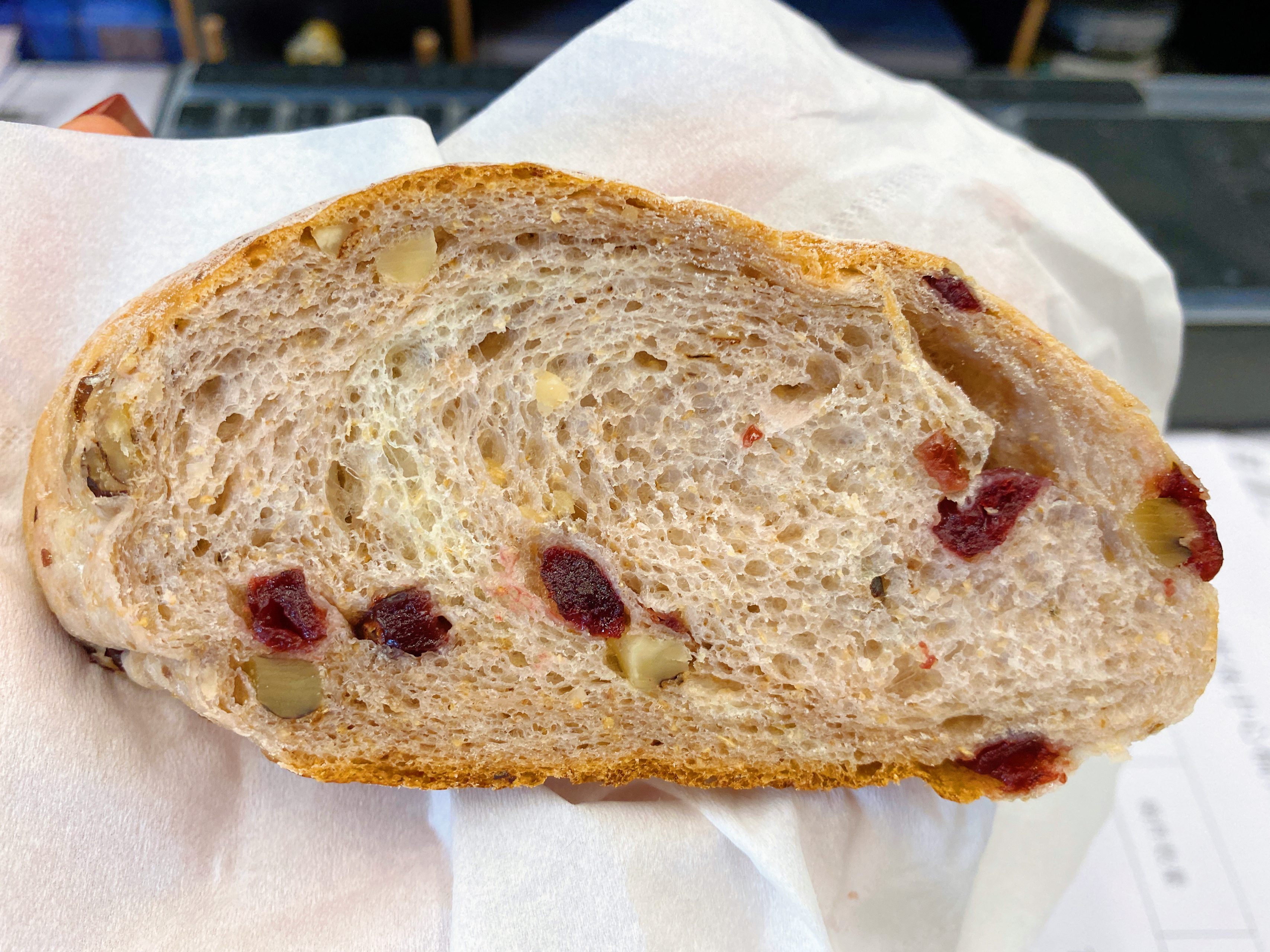 全麦蔓越莓核桃软欧包——复刻健康面包计划2