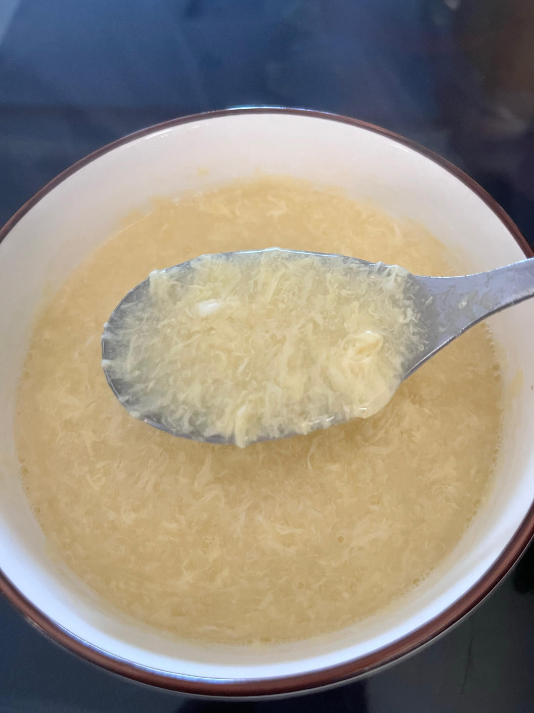 润燥神器，米汤冲鸡蛋