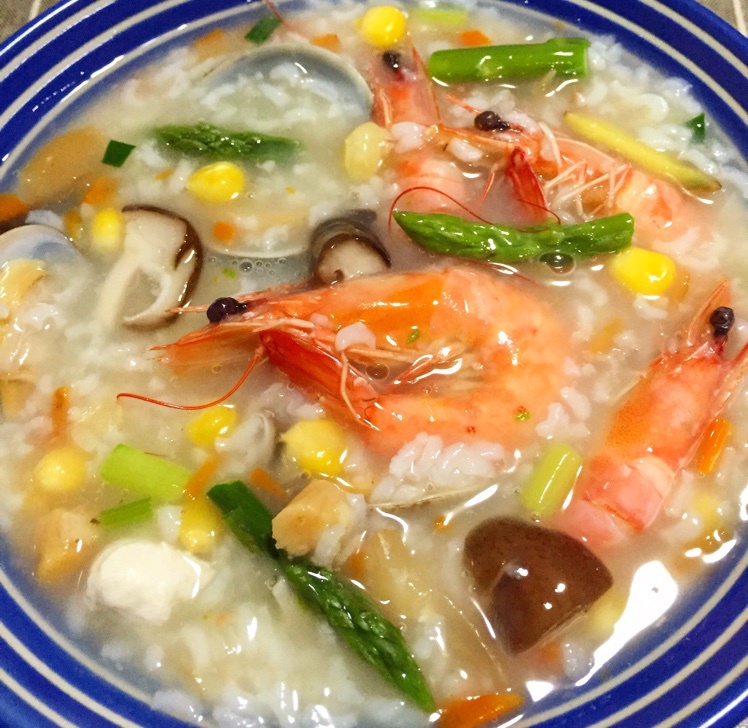 秘制鲜虾粥