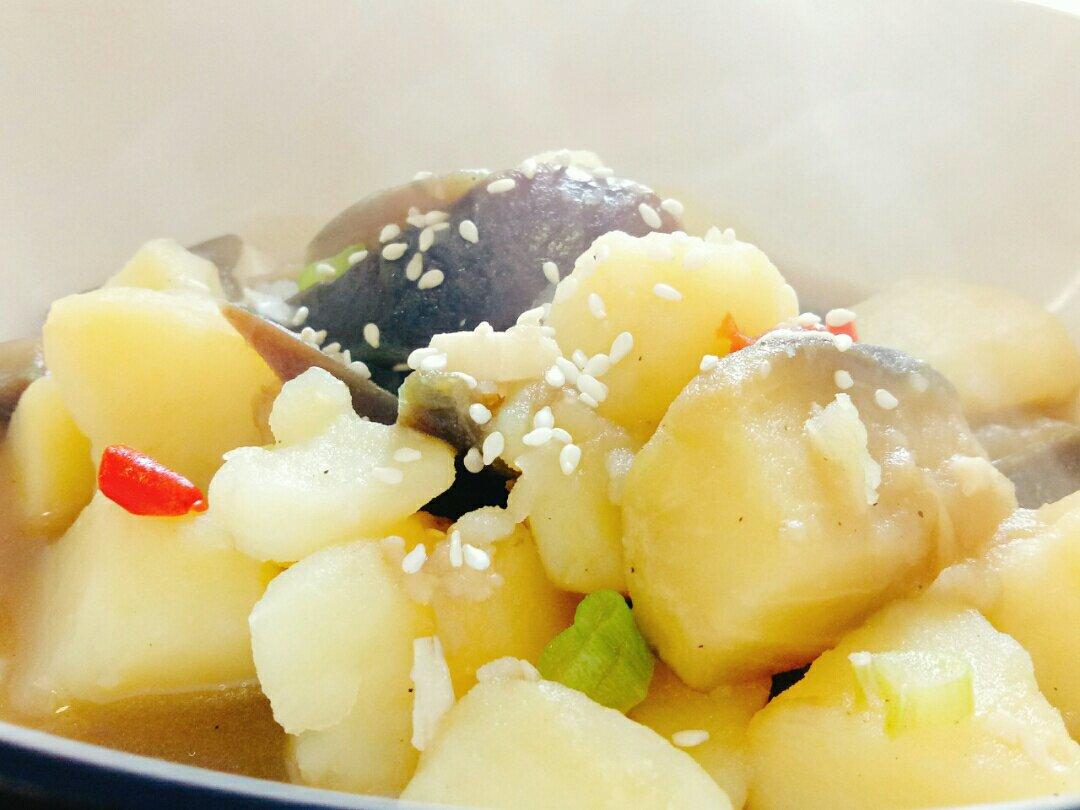 土豆炖茄子