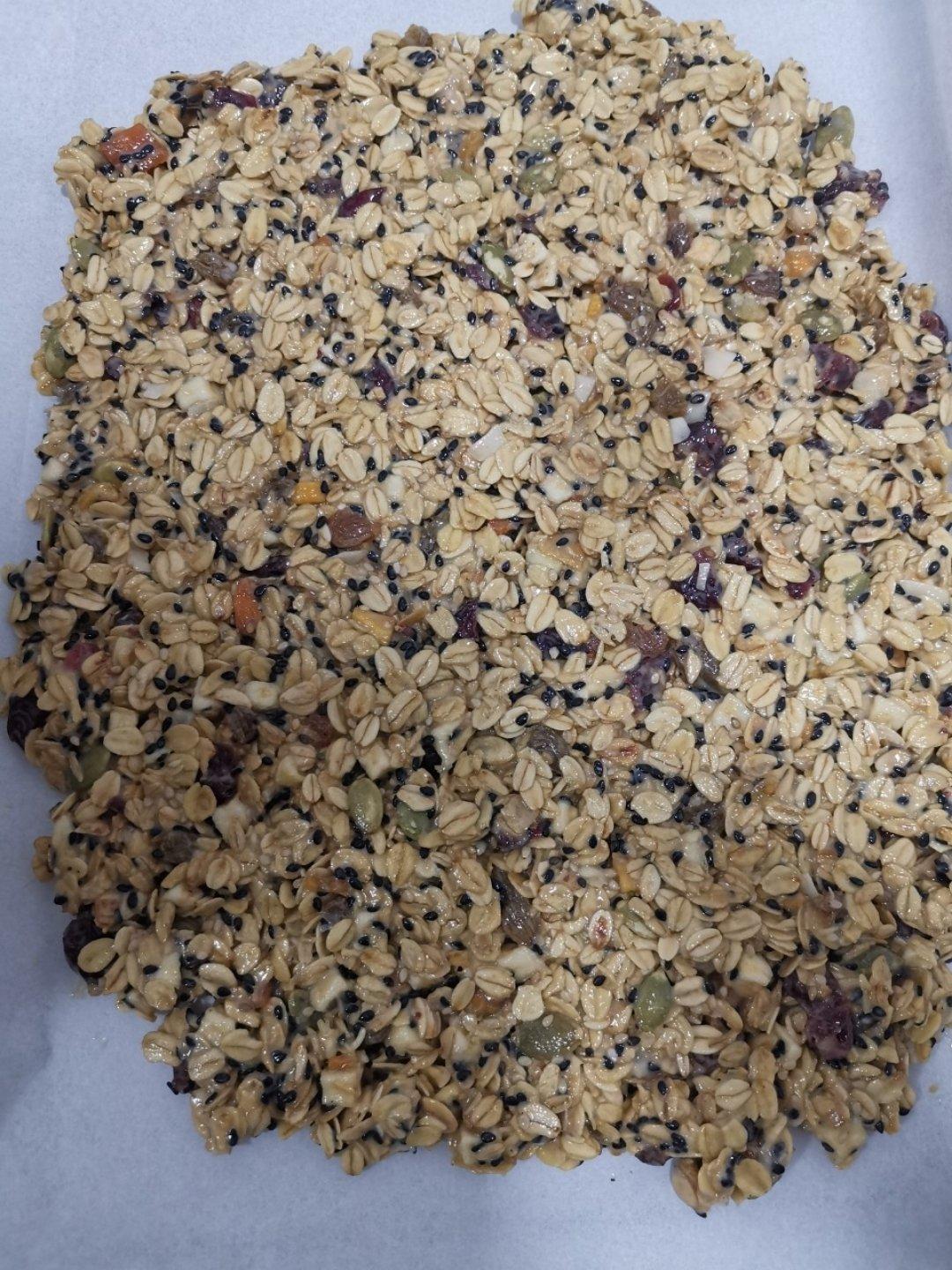 （不喜欢勿尝试 口感偏硬）少糖无油低脂全麦燕麦代餐饼干