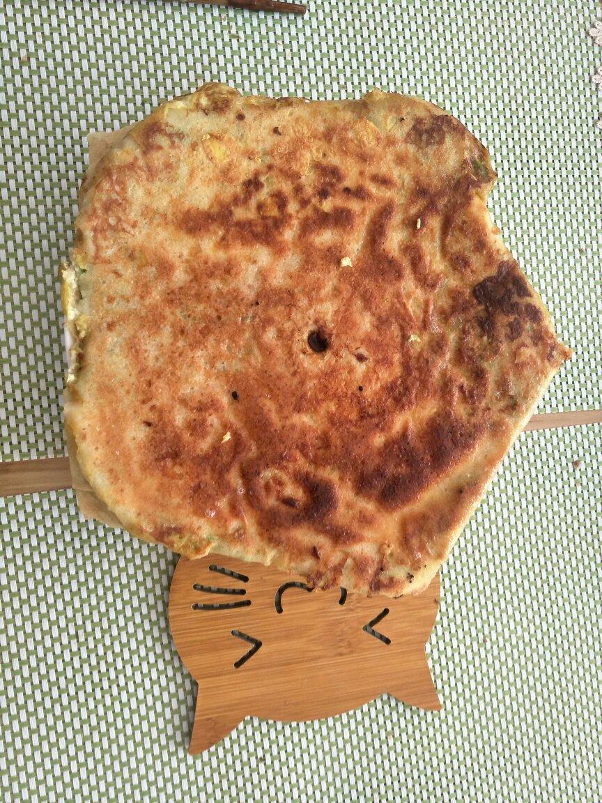 香辣脆皮菜煎饼