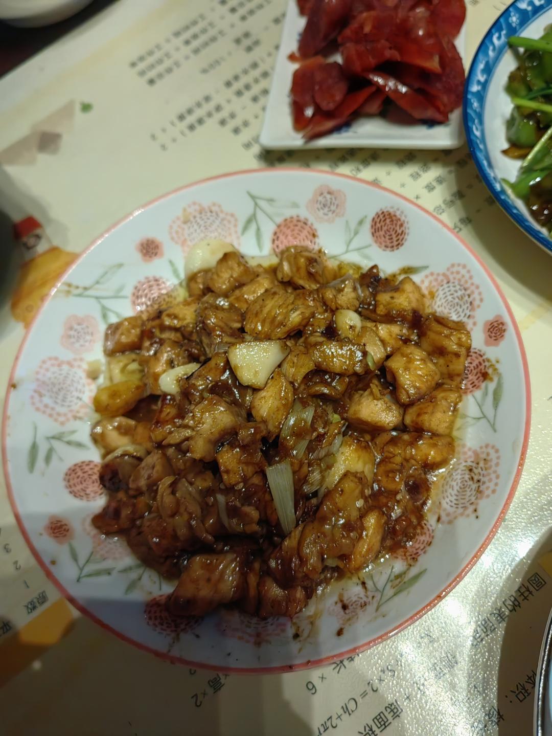 孜然蒜香鸡胸肉