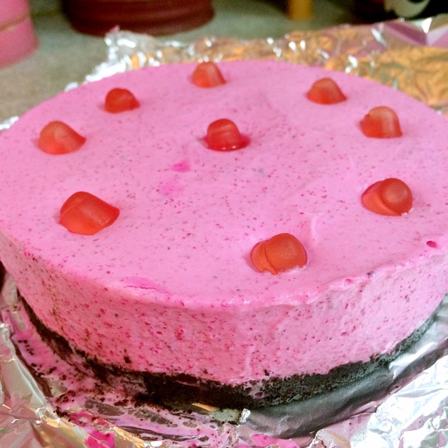 火龙果慕斯（小蛋糕）