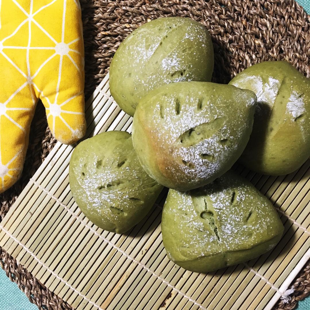 抹茶软欧（蜜豆奶酪馅）