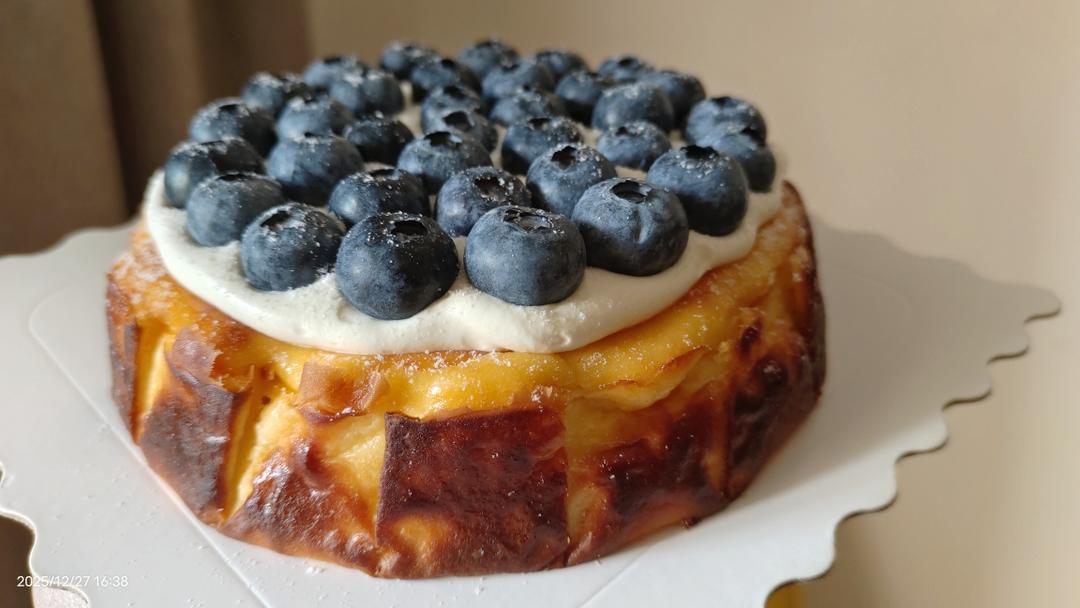 巴斯克式烤芝士蛋糕[超简单][搬运]