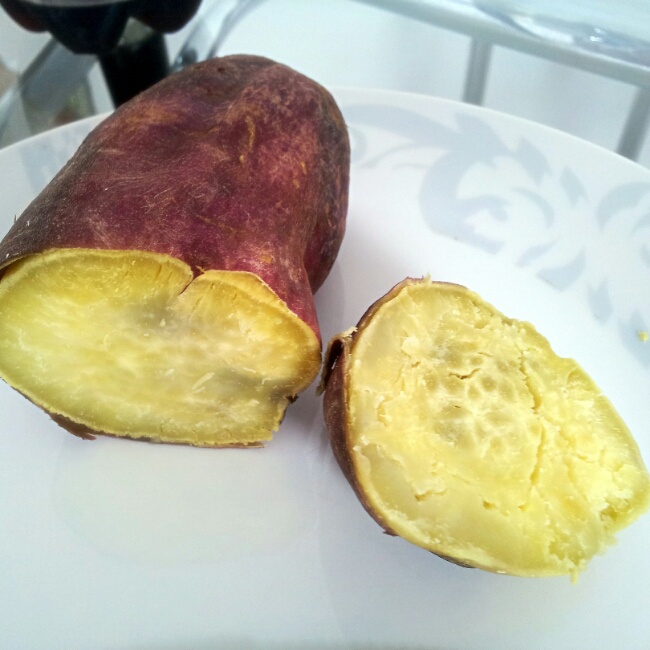 微波炉烤红薯