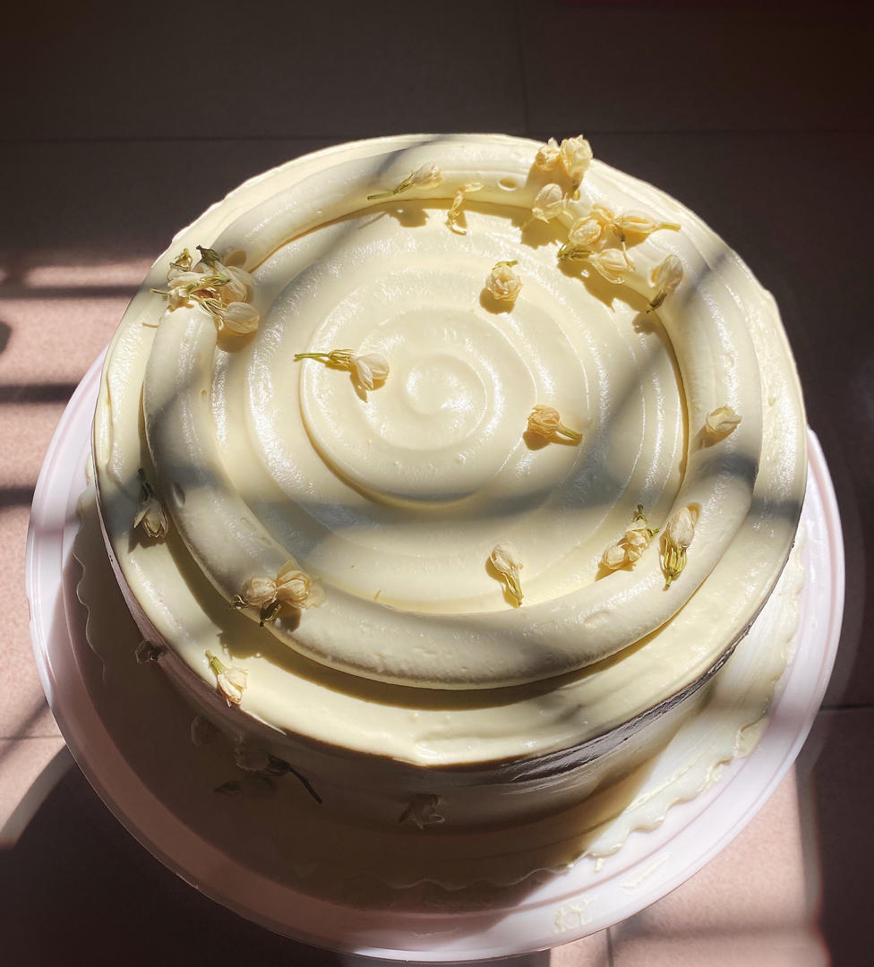 茉莉蜜瓜奶油蛋糕