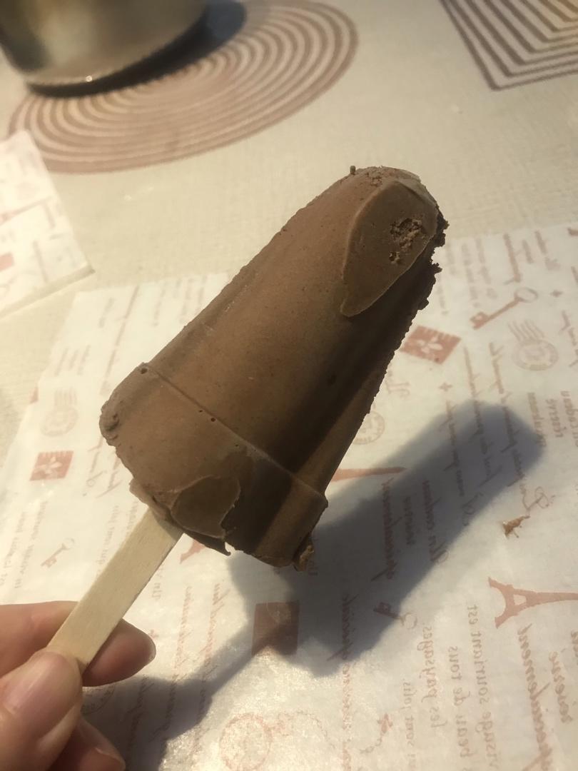 极简巧克力雪糕（无生蛋无冰碴）