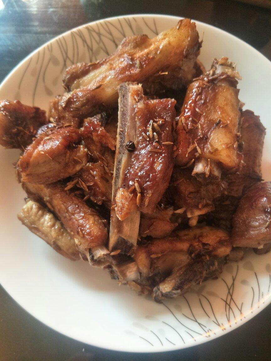 烤猪排骨（简单快手好吃）