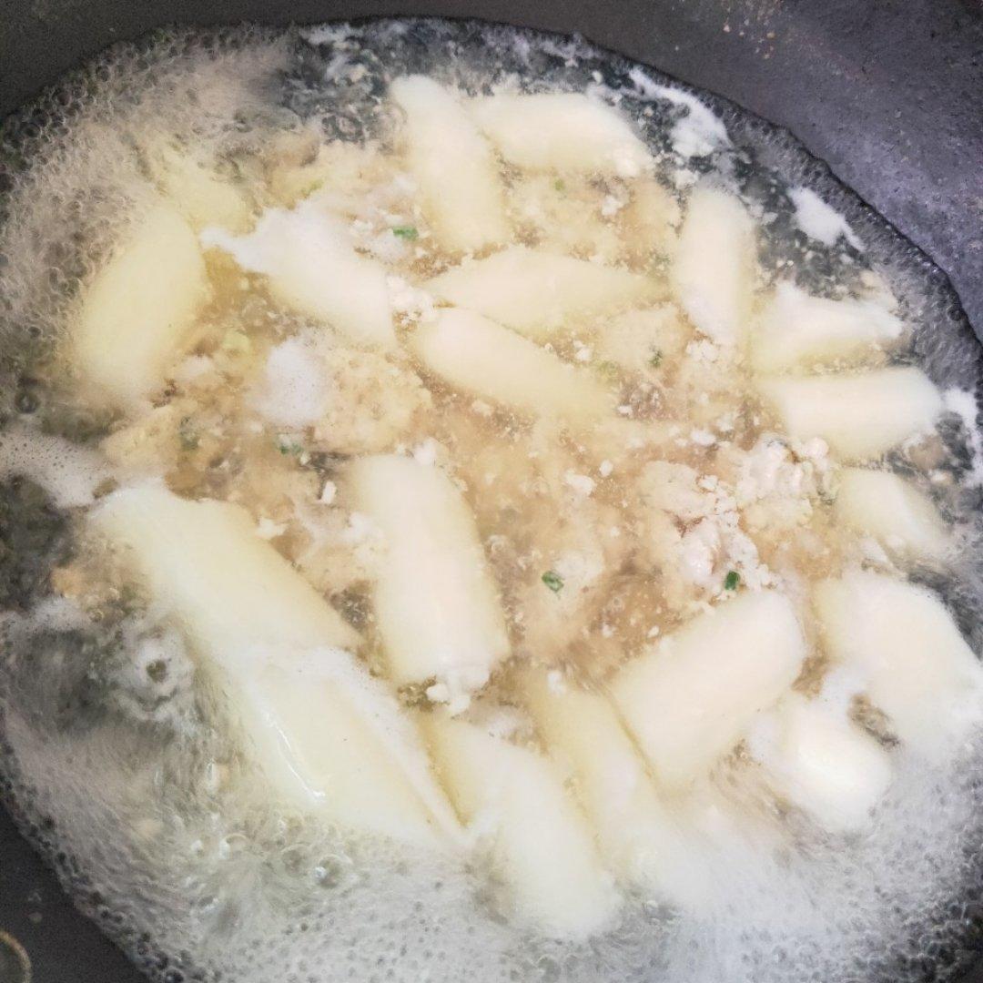 山药肉丸汤