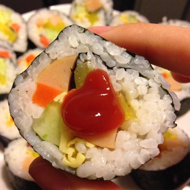 紫菜包饭的做法