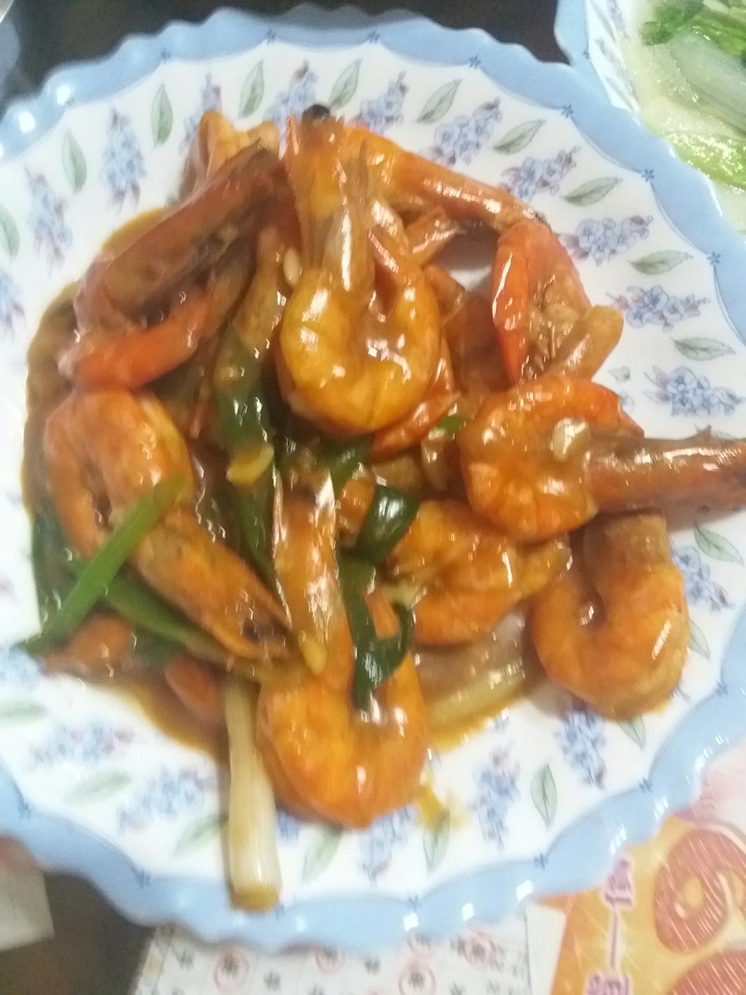 十分钟做好吃的红烧大虾