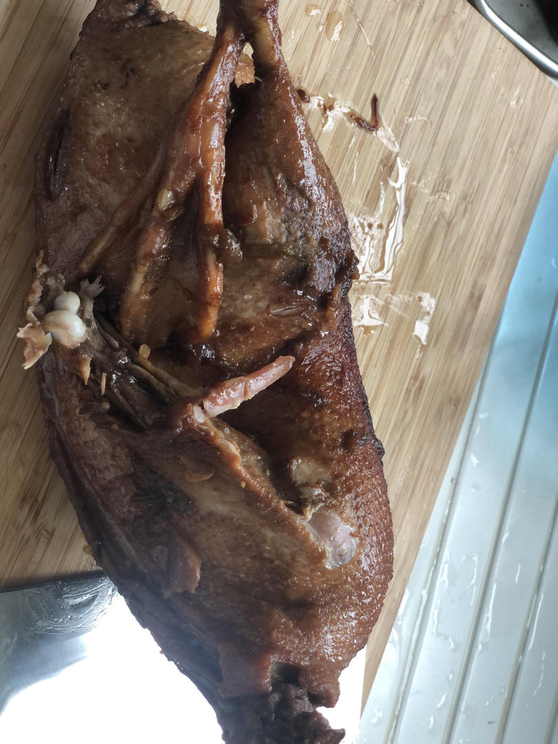 简单易做又好吃的豉油鸭（也叫三杯鸭)